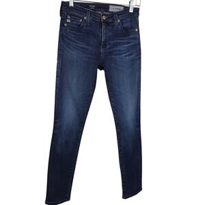 Adriano GoldSchmeid AG-ED The Prima Cigarette Leg Whiskering Women's Jeans 25